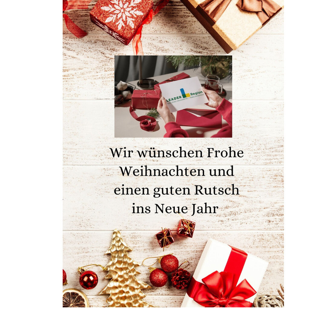 Weihnachtsgrüße aus dem LEADER-Büro